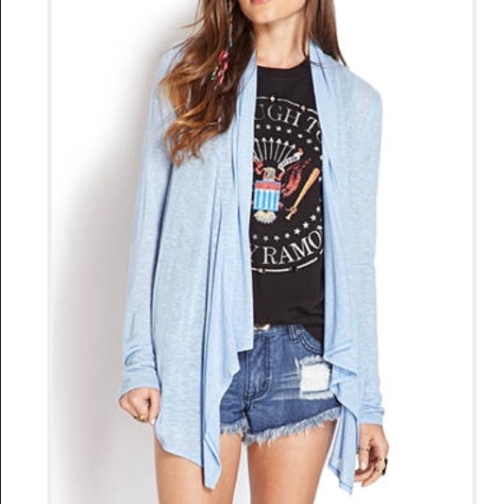 Soft Blue Cardigan